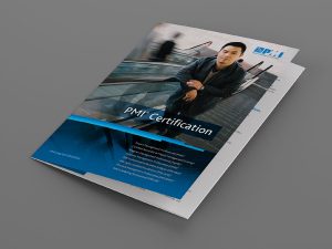graphic design - PMI Certification Brochure