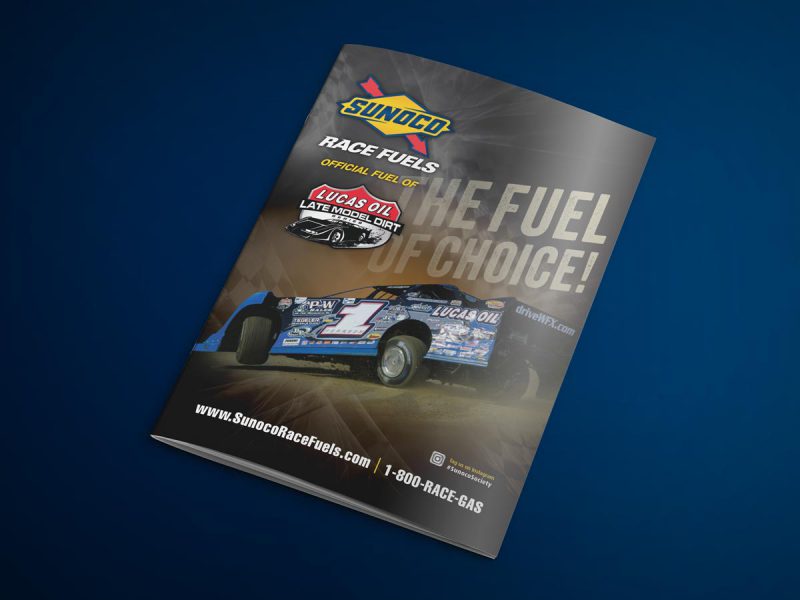 graphic design - Sunoco Race Fuels Ad