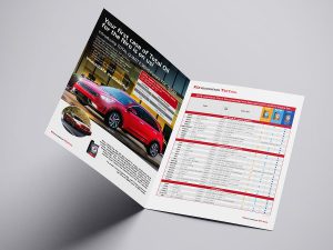 graphic design -Kia Recommends TOTAL Brochure