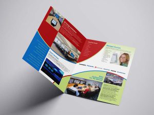 graphic design - Cenero Brochure Spread