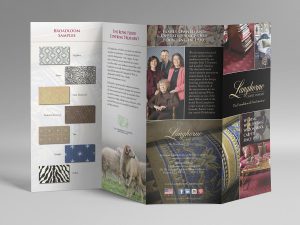 graphic design - Langhorne Carpet Brochure
